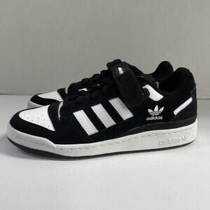 Adidas Forum Low Panda GW0695 Size 9 Black White Suede Low Top Sneaker Chunky